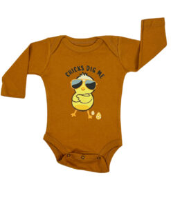 Body Pollito Cool manga larga